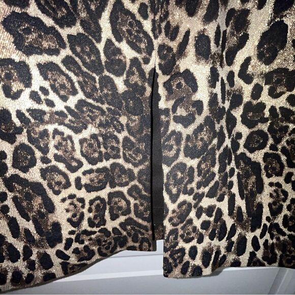 Etcetera Animal Print Sleeveless Sheath Dress - Picture 7 of 7